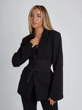 Maddy | Belted Blazer