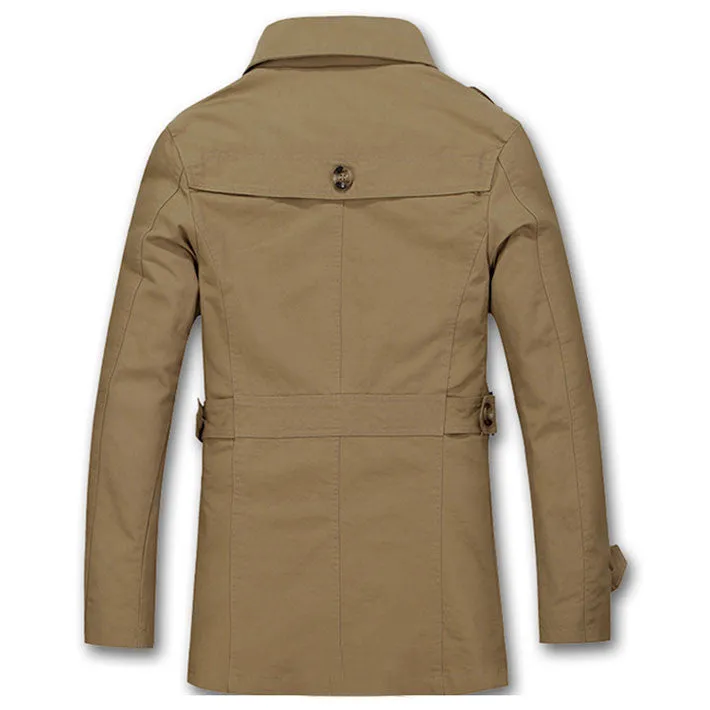 Men's Autumn / Spring Comfortable Overcoat