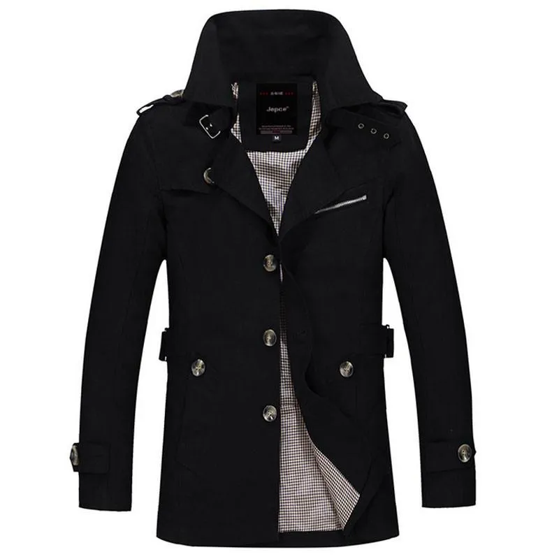 Men's Autumn / Spring Comfortable Overcoat