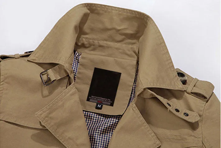 Men's Autumn / Spring Comfortable Overcoat