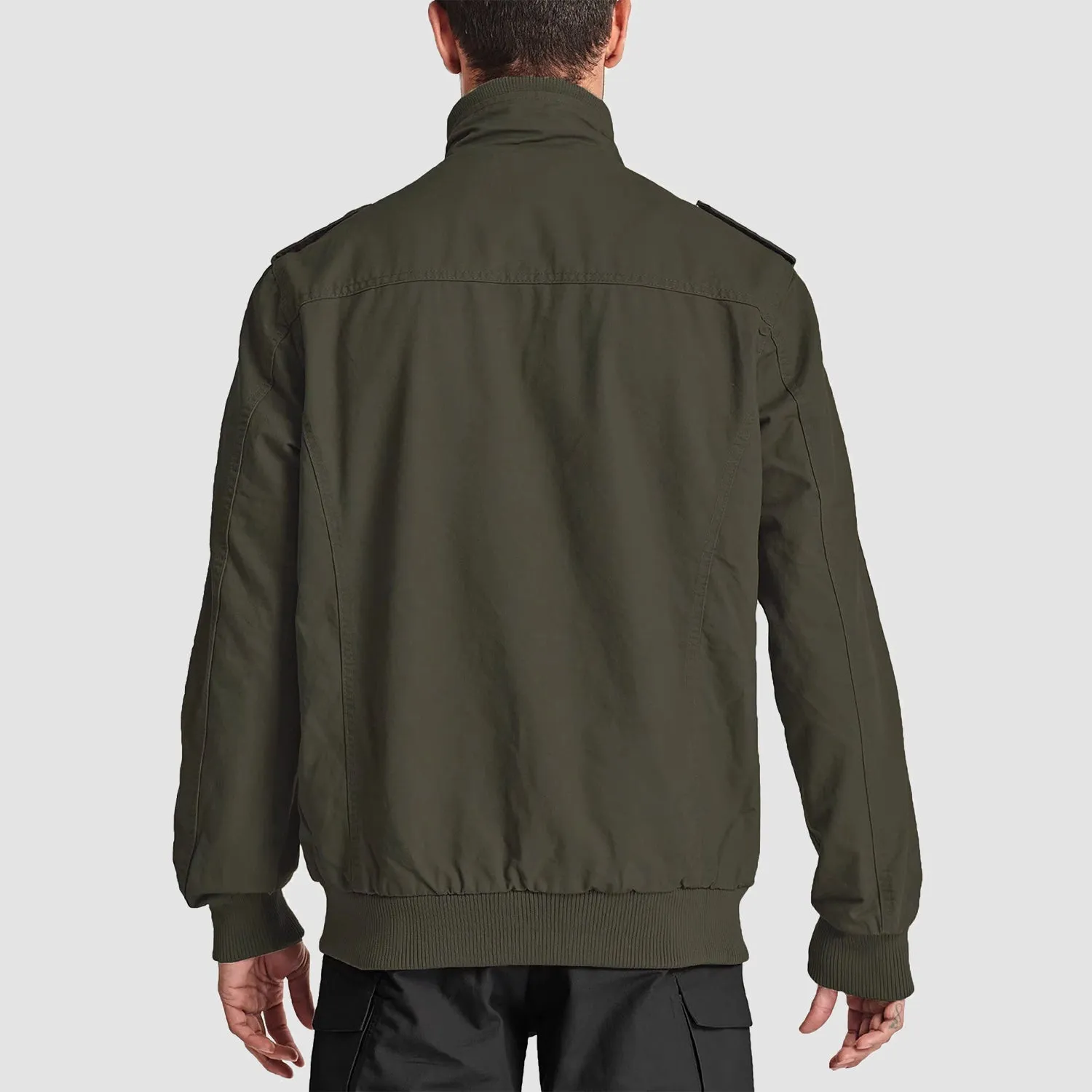 Men's Lightweight Tactical Cargo Jackets Combat Jacket