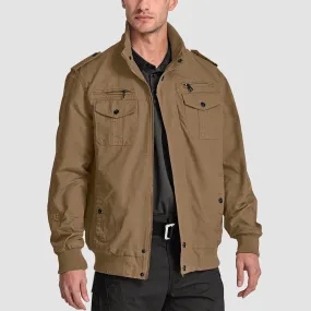 Men's Lightweight Tactical Cargo Jackets Combat Jacket