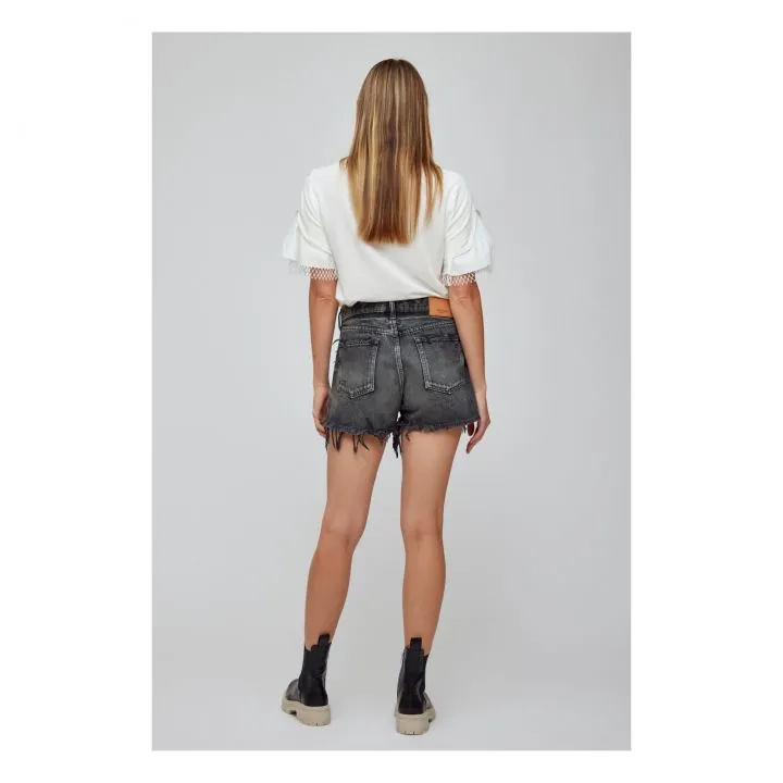 Moussy Mv Perrysburg Shorts in Light Black