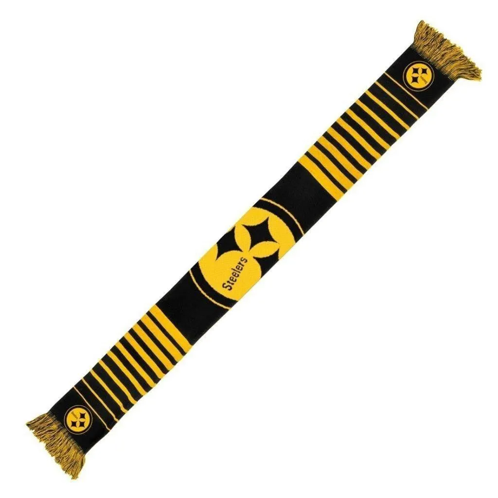 NFL Pittsburgh Steelers Big Logo Knit Scarf