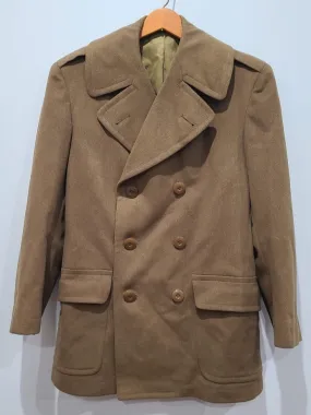 Officer's Wool Doeskin Overcoat Size 37R