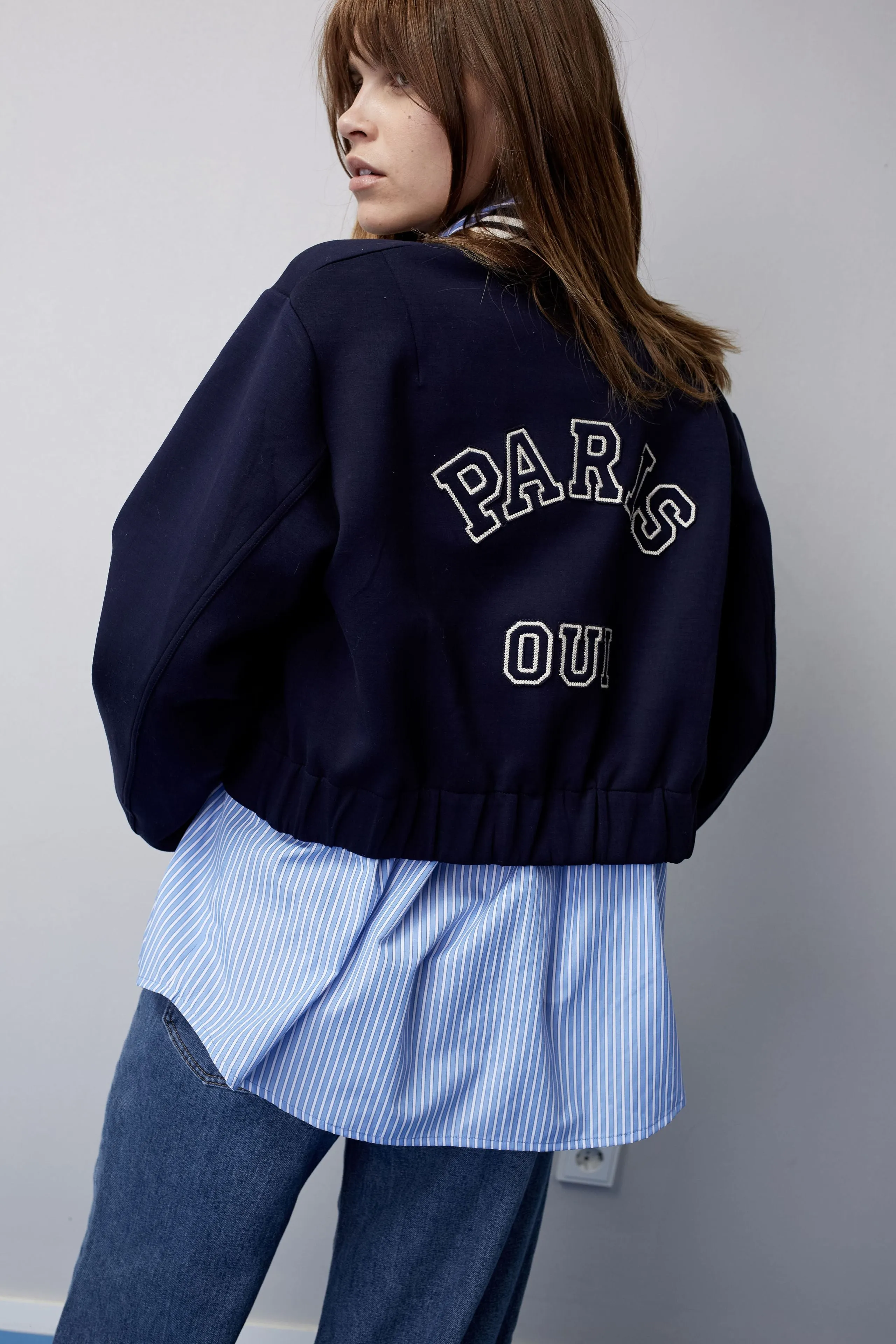 Oui Paris Bomber Jacket