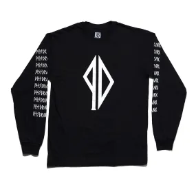 Piss Drunx Big Logo Longsleeve - Black