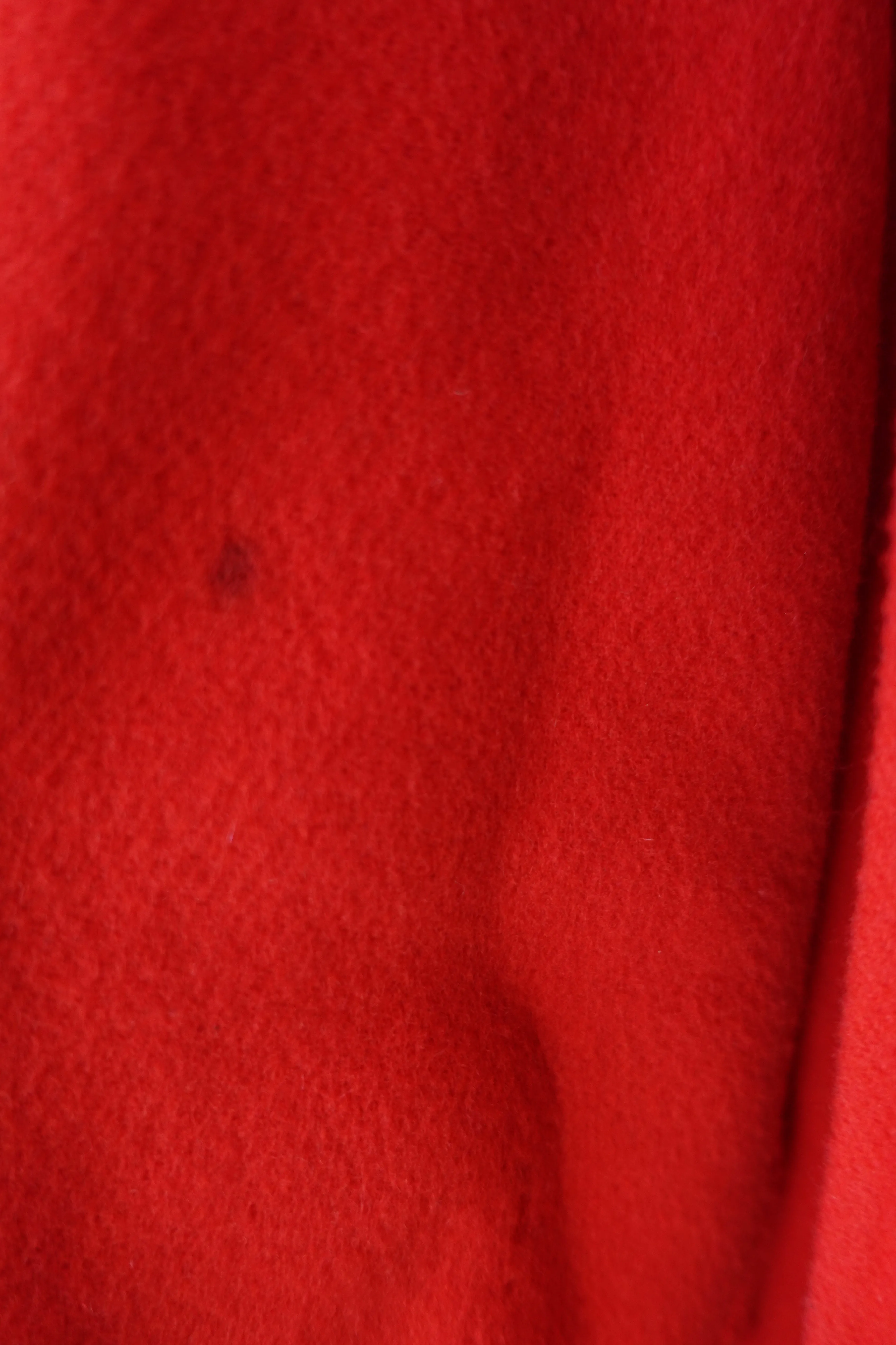 Red wool coat RRP £1600