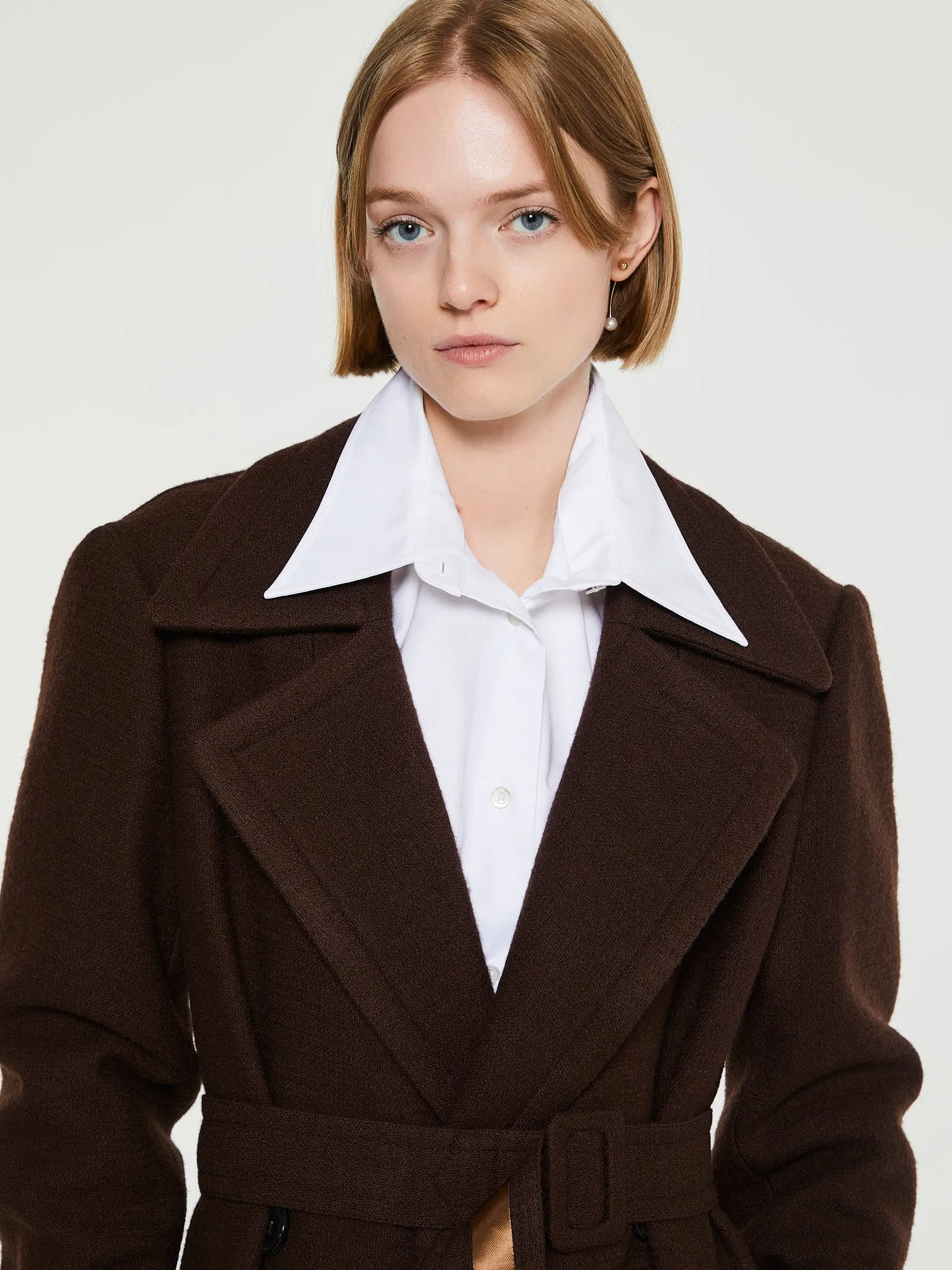 Ronald Bis Coat in Brown