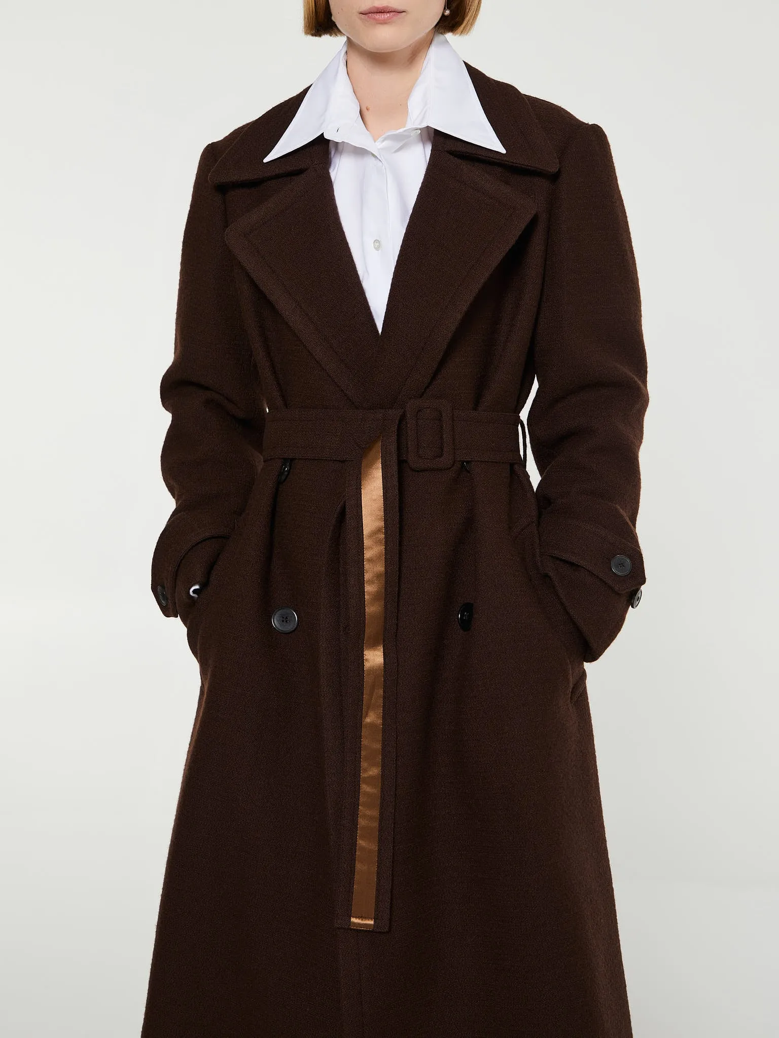 Ronald Bis Coat in Brown