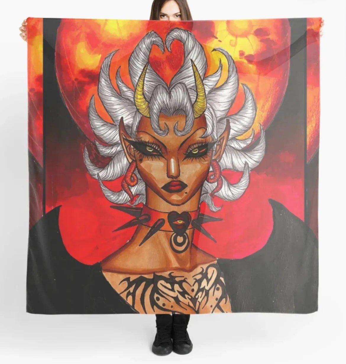 (Seattle Same Day Delivery) Blood Moon Tapestry