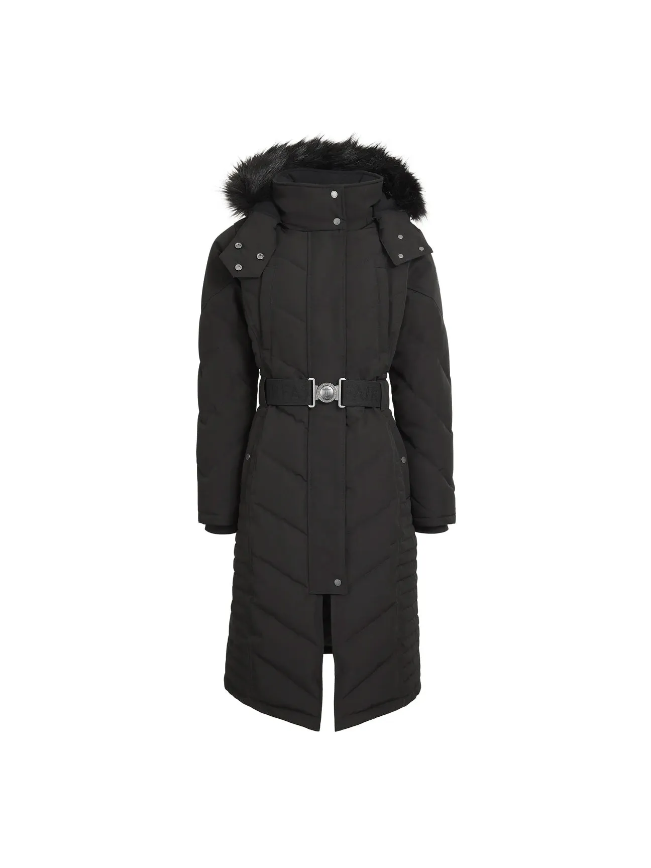 The Charlotte
Women's Padded Long Coat - Black