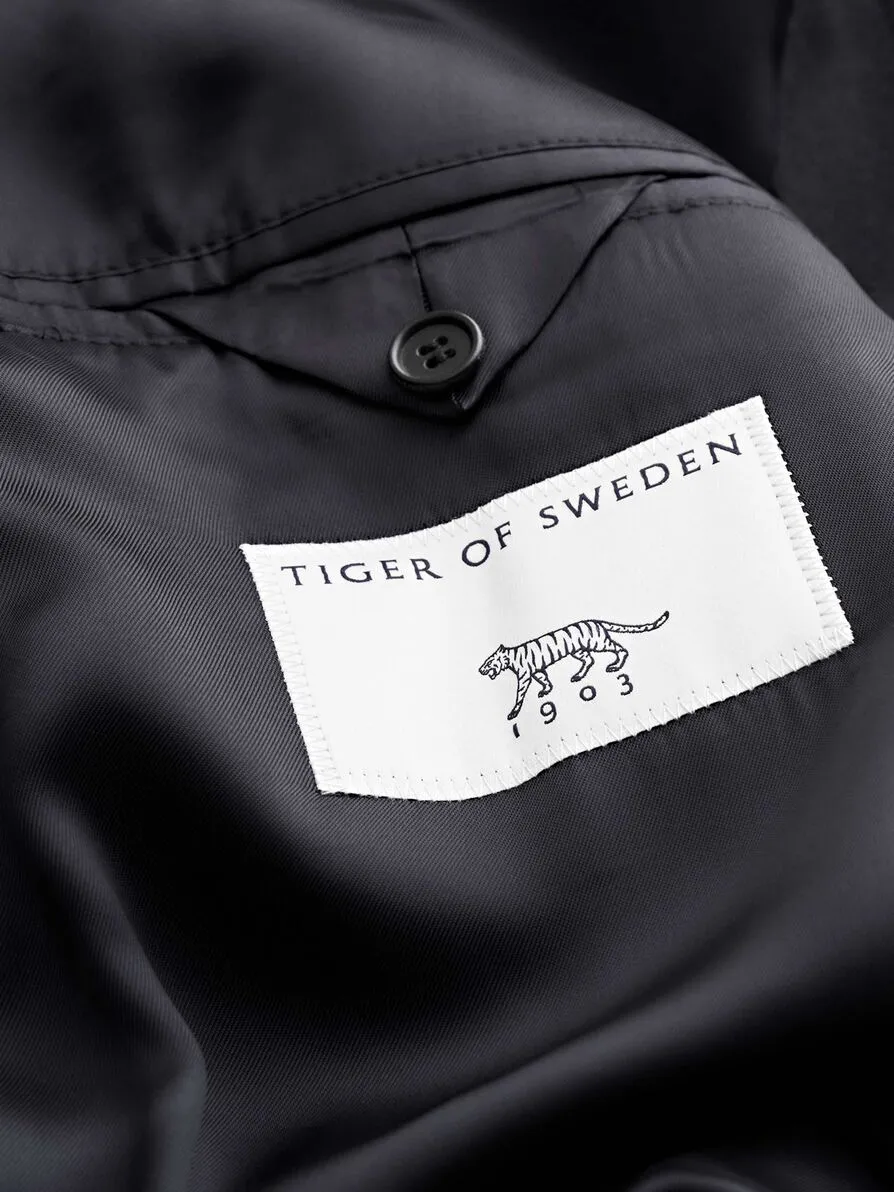 TIGER OF SWEDEN LONNIE COAT - LIGHT INK