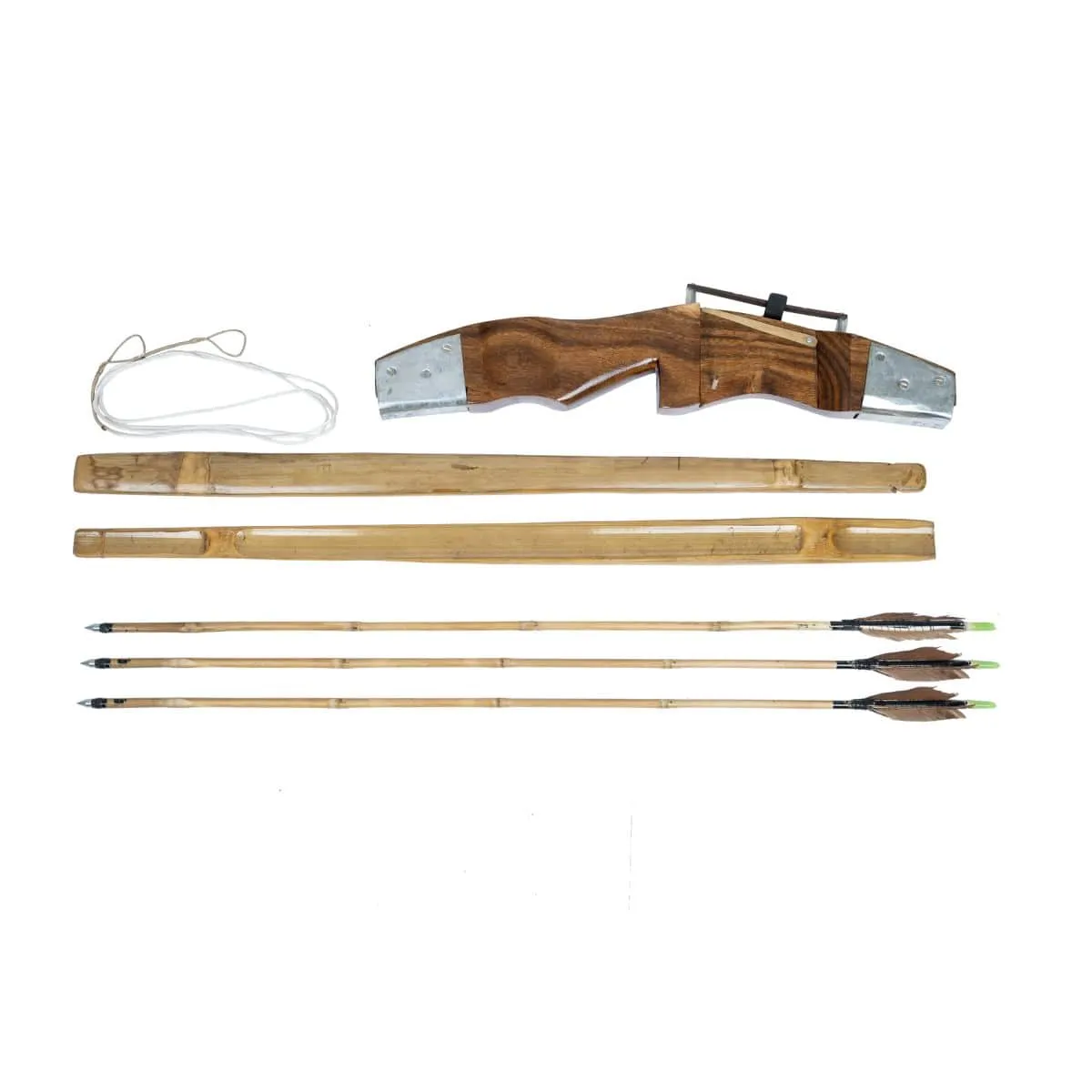 Traditional Indian Long Bow Set - A55TLB - Archery Equipment