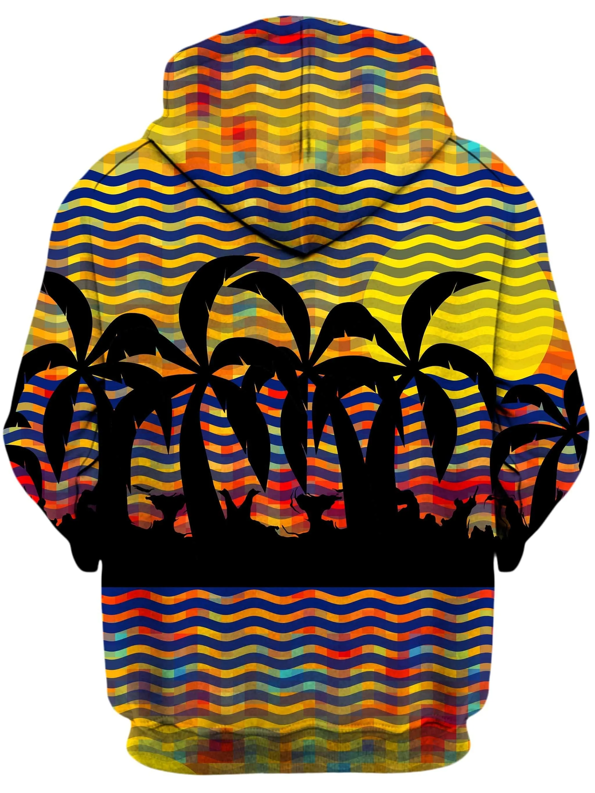 Trippy Tropical Nights Unisex Hoodie