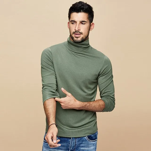 Turtleneck T-shirt Long sleeve