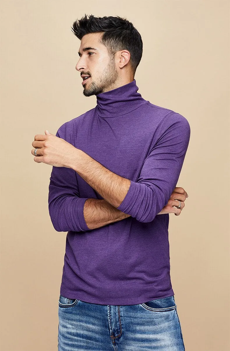 Turtleneck T-shirt Long sleeve