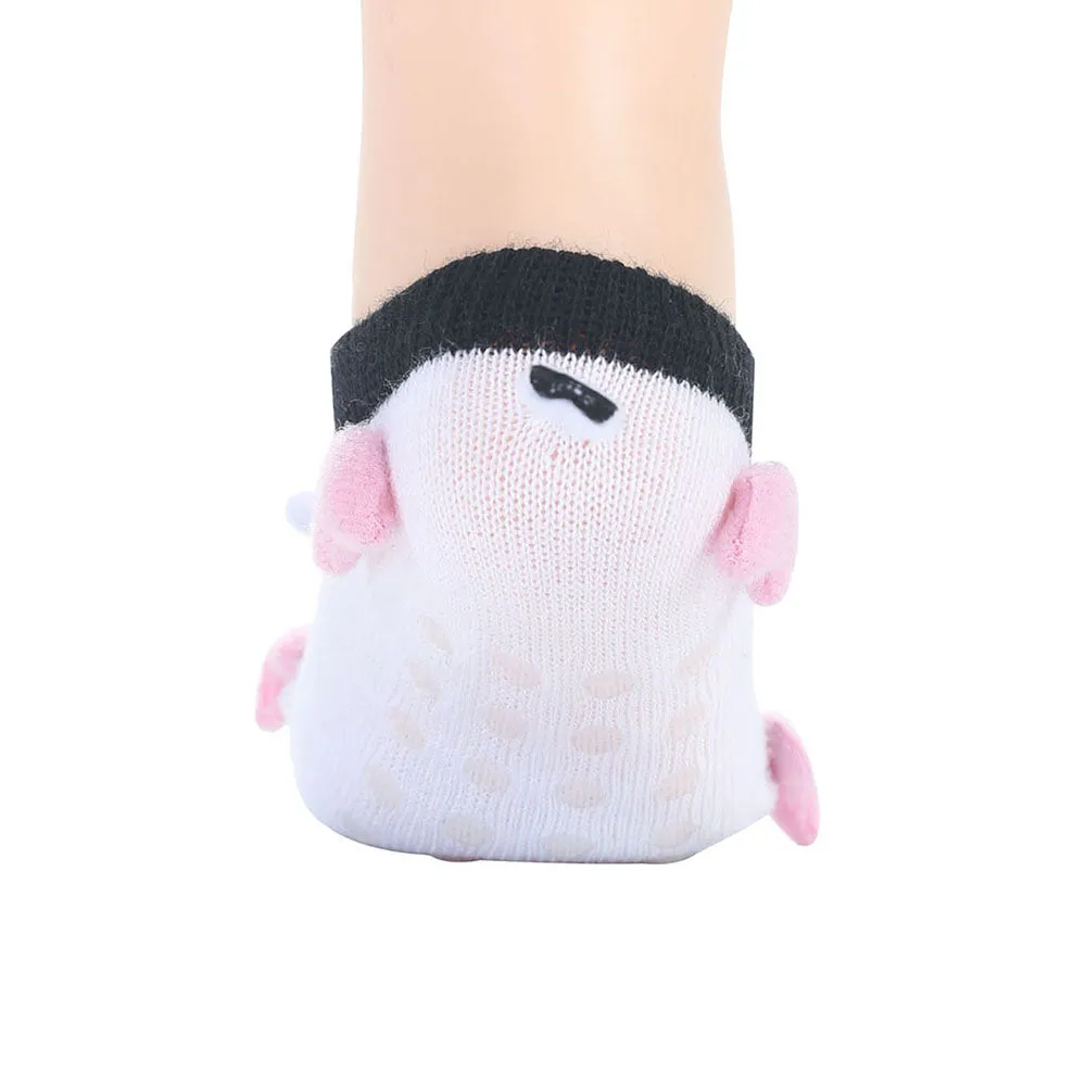 Wild Habitat Baby Non-Slip socks-Cow Pattern