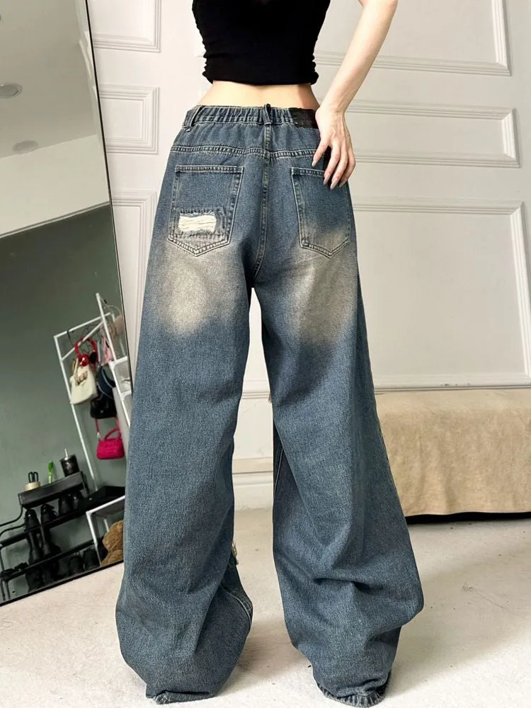 Y2K Destroyed Oversized Jeans