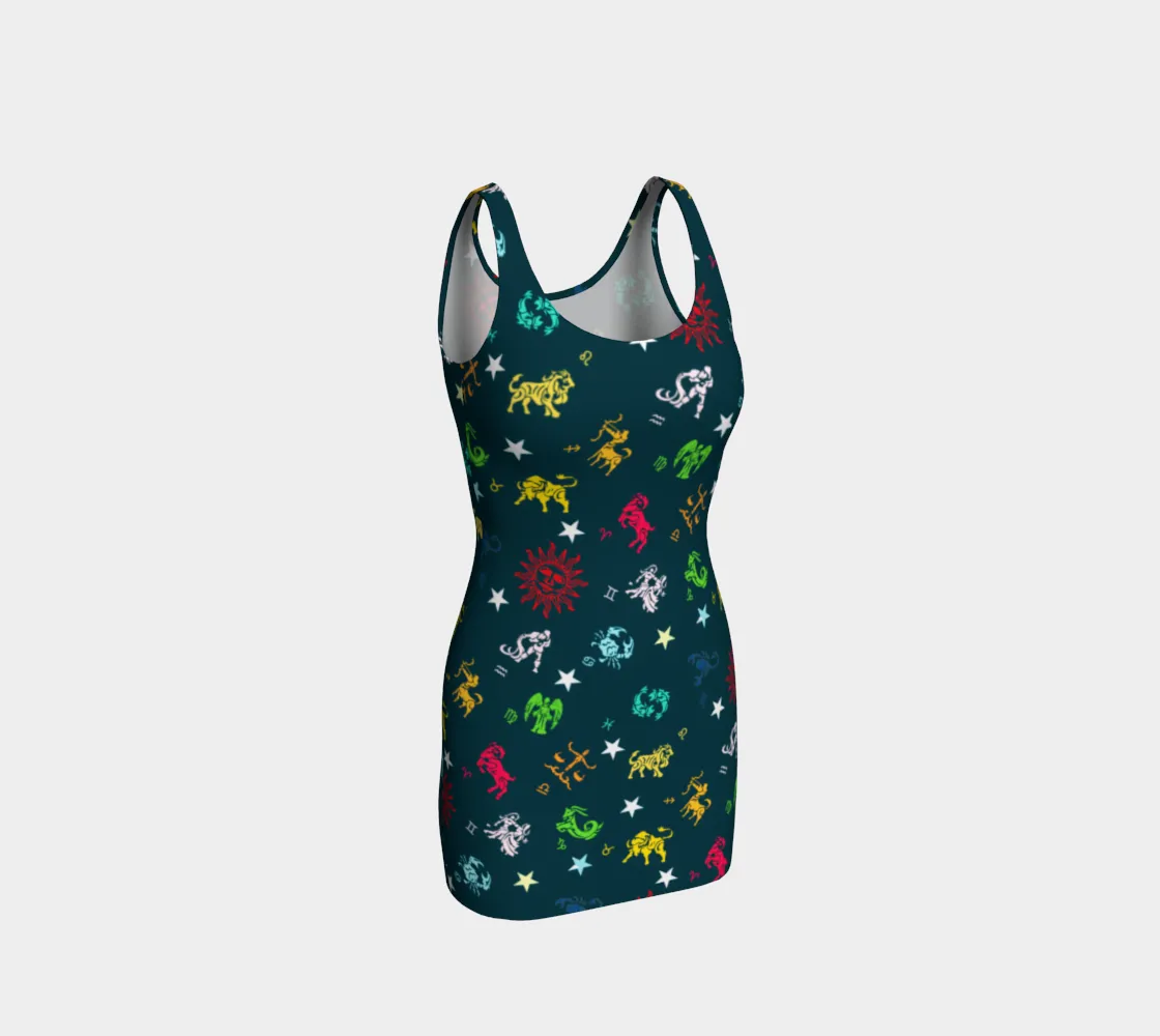 Zodiac Spring Bodycon Dress