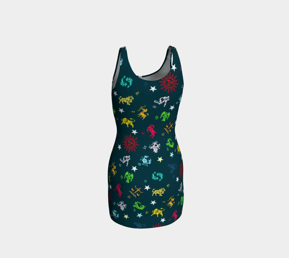 Zodiac Spring Bodycon Dress